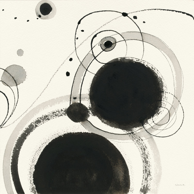 Planetary III by Shirley Novak - Wrapped Canvas Painting, 51cm H x 51cm W x 3.8 cm