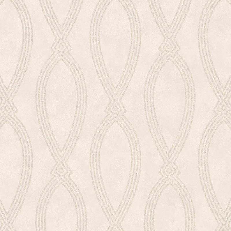 Purity 33cm x 70cm Wallpaper Roll, Cream