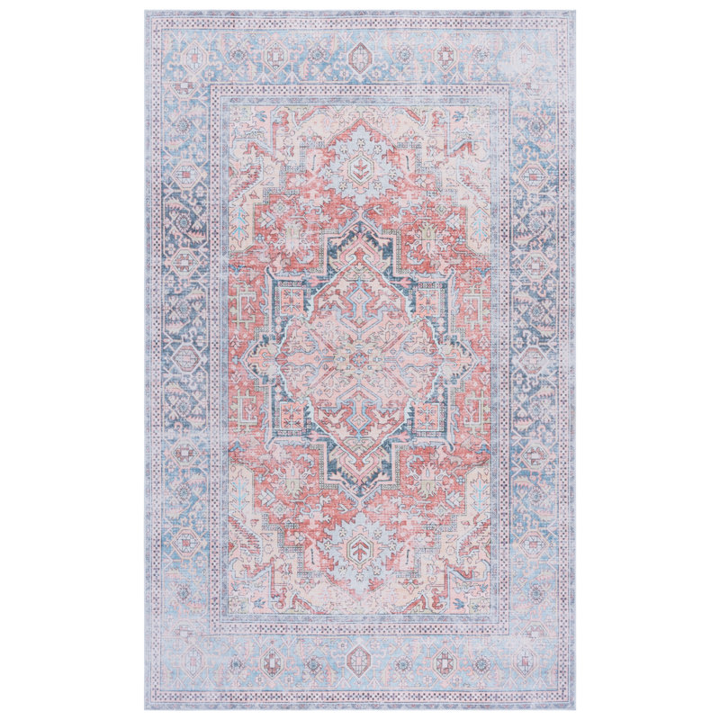 Arizona Performance Machine Washable Oriental Indoor Rug, Rectangle 6' x 9'