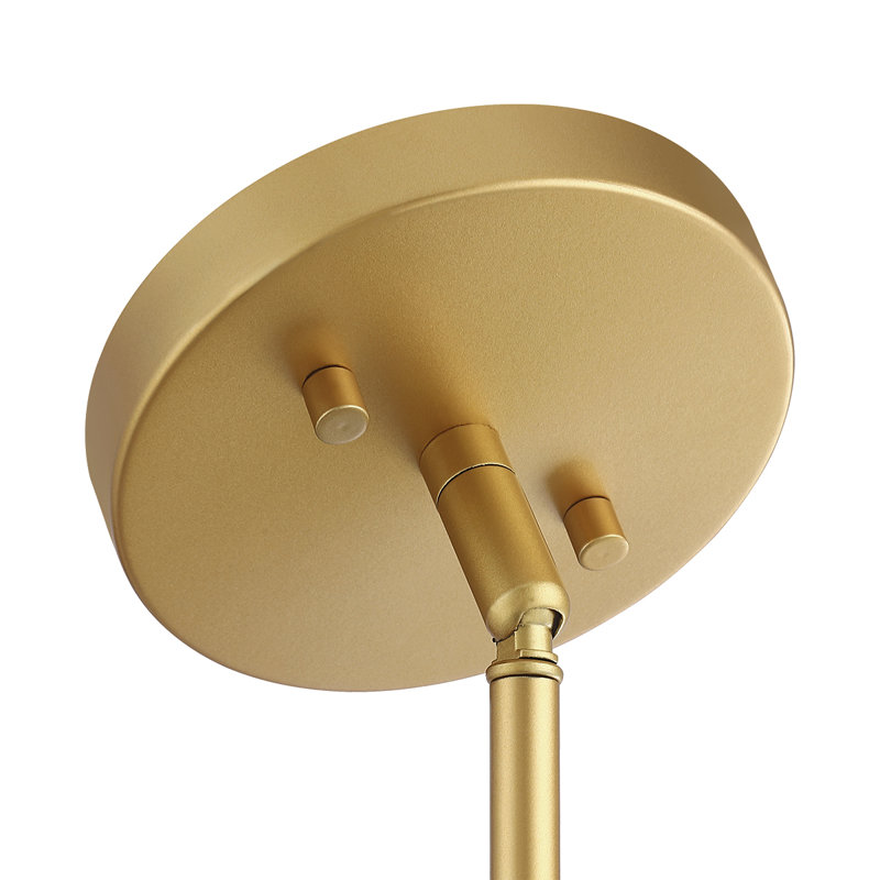 20 po Lustre tambour avec cadre doré