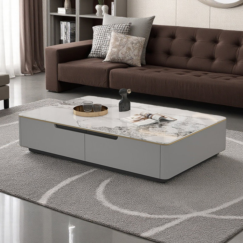 Table basse Nordic, H 17 po x L 55,11 po x l 27,55 po