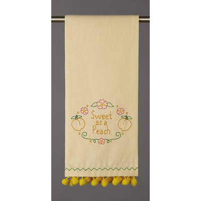 Serviette de cuisine Sweet Peach Pom Pom