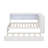 Full Size Wood Daybed With Shelves, LED And Trundle-21673911