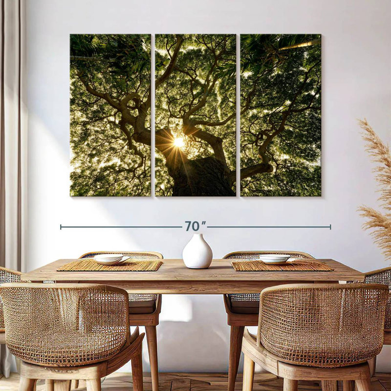 Harnek Sunny Banyan Tree, 42" H x 65" W