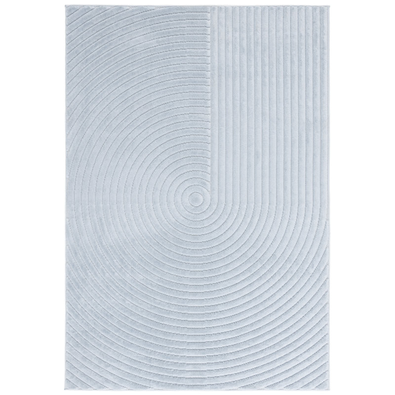 Tapis bleu Selena 674, Rectangle 9 pi x 12 pi