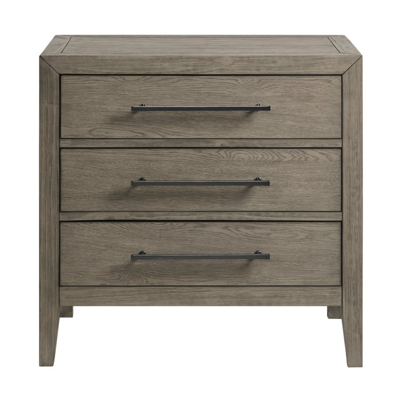 Table de chevet Brentson, Gris