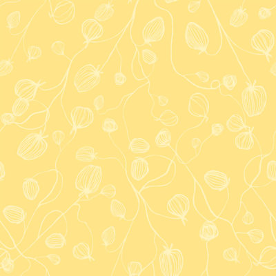 Susan Hable Onions 33' L x 20.5" W  Wallpaper Roll