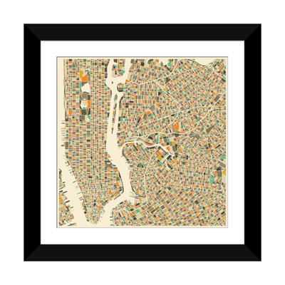 Jazzberry bleu - Impression sur toile