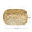 Modern Handcrafted Aluminium Mesh Pattern Coffee Table