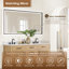 Ensemble de meuble-lavabo double 72 po Salome