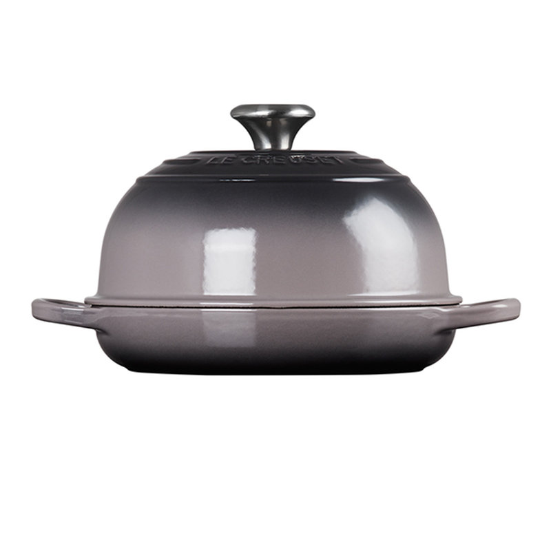 Le Creuset Signature Enameled Cast Iron 1.75 Qt. Bread Oven with Lid, Oyster