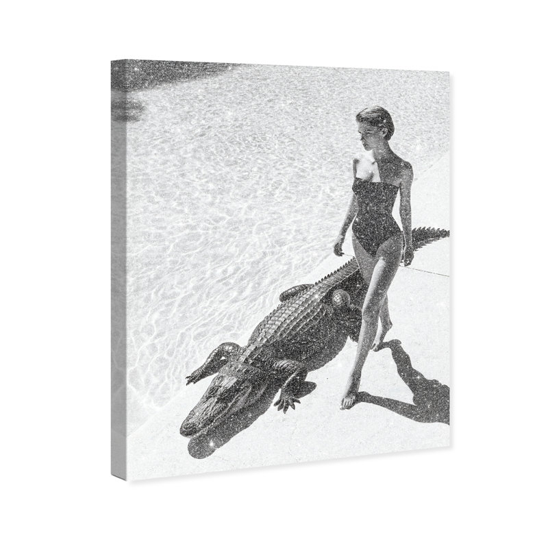 Reptilian Elegance II Print by Oliver Gal, 30"H x 24"W, Gallery Wrapped