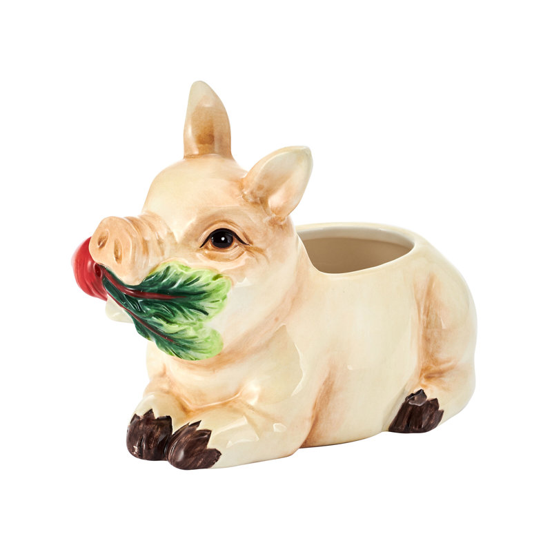Fitz and Floyd Country Farm Chip and Dip Set