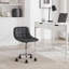 Nisi Backed Adjustable Height Stool with Footrest-1314669616