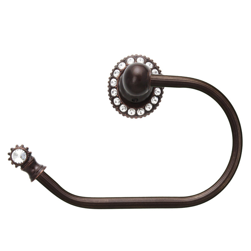 Caché swing tissue reeded ring left in Oil Rub Bronze