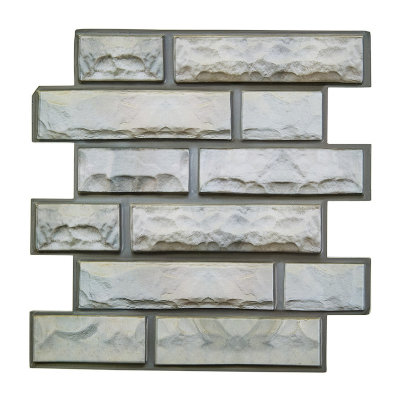Wallpaper Tile, 30cm L x 30cm W, Light Grey