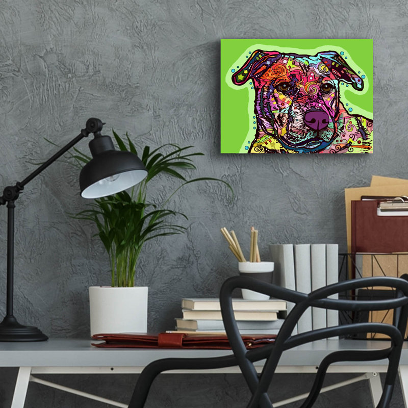 «Look Of Love» par Dean Russo, H 12 po x l 16 po x P 0,13 po