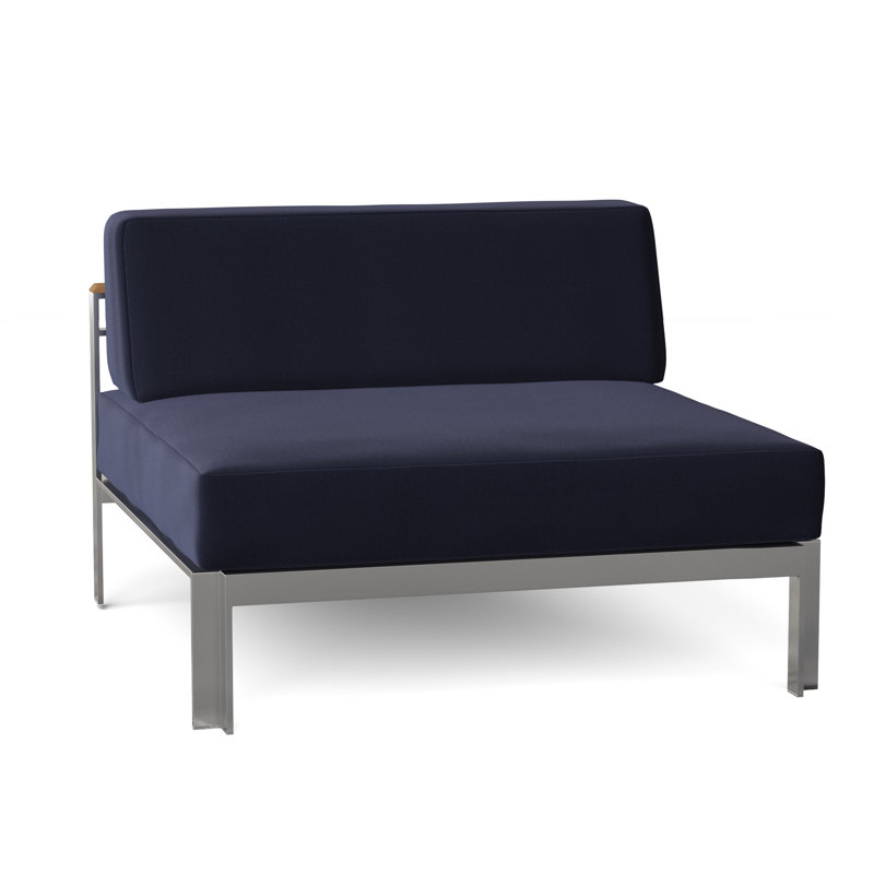 Tivoli Patio Chair with Cushions, Canvas Navy Sunbrella® Canvas