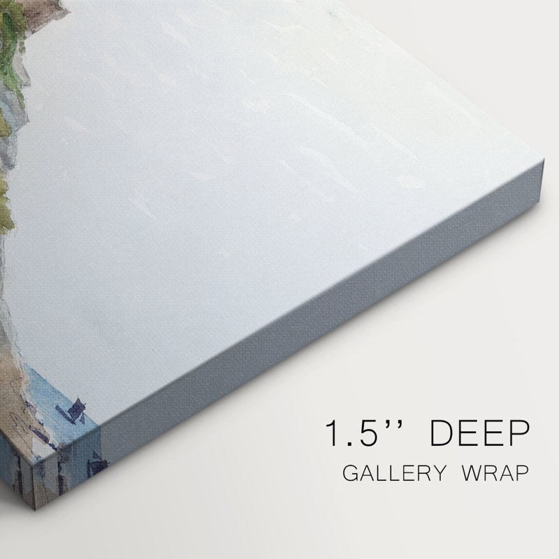 Paysages rétro-DCCXLII -Galerie enveloppée Cavas, 12 x 18