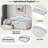Upholstered Daybed With Led And 2 Drawers-1007133423-1007133422
