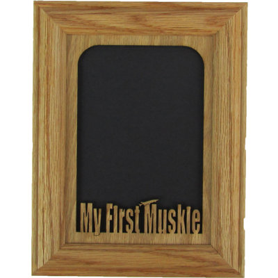 Solid Wood Picture Frame with Mat