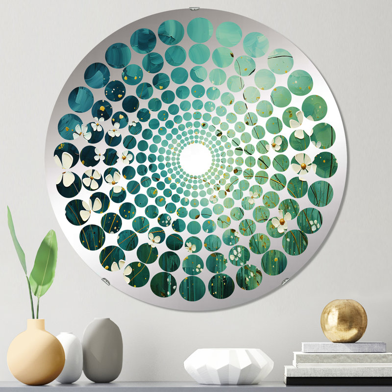 Graysin Circle Mirror, 23.6" x 23.6"