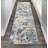 Abstract Blue/Gray/Cream Area Rug-659342261
