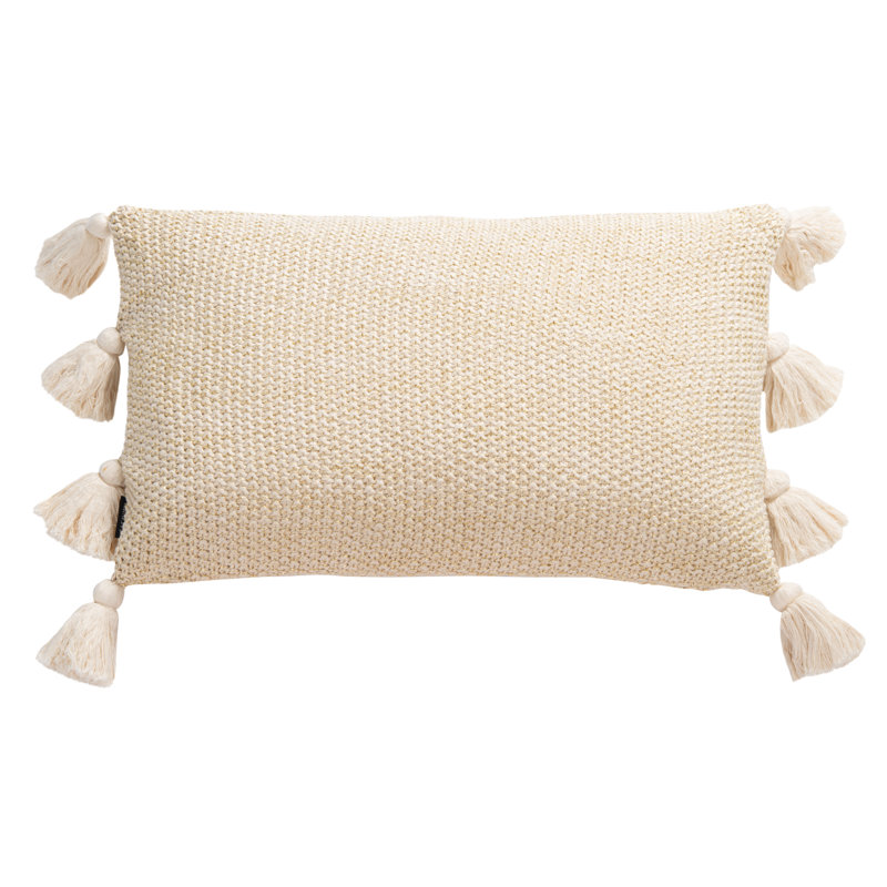 Mari Cotton Reversible Throw Pillow