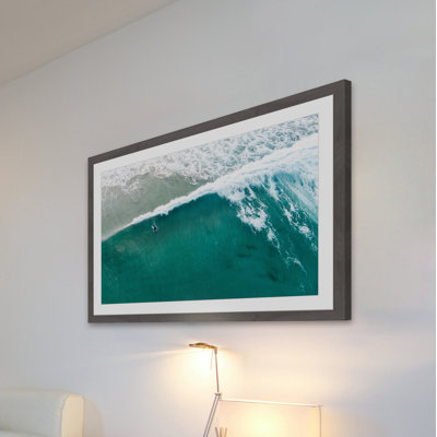 « caquoi the wave »-cadre photo, reproduction de photo sur papier