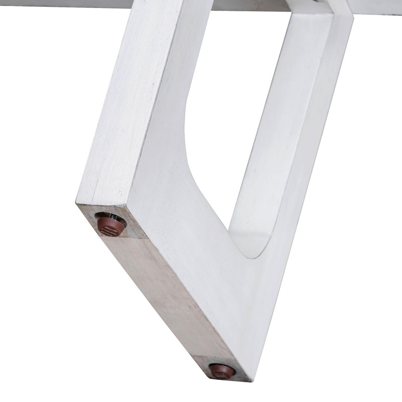 Retro Elegant Console Table with Marble-Effect Top and Versatile Storage Solutions, Antique White