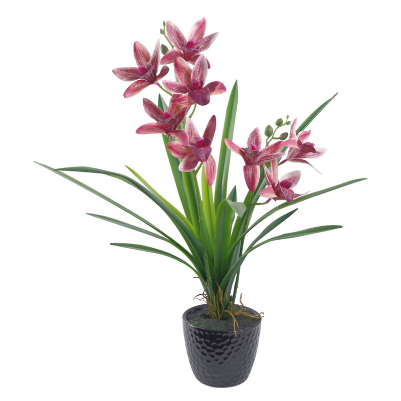 Plastic, Polyethylene (PE) Artificial Arrangement in Pot