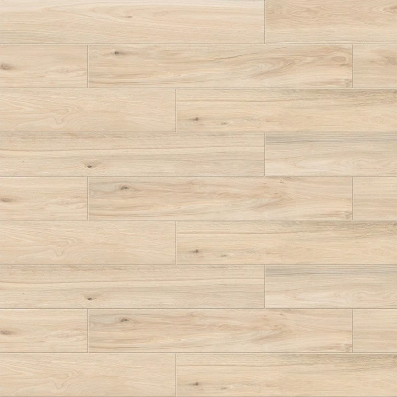 Renew 8X48 Porcelain Wood Look Floor Tile, Beige Birch