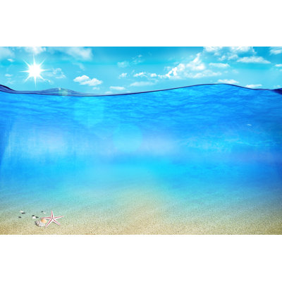 Under Ocean Waters by Tsalko - Wrapped Canvas Print