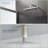 3" Ceiling Mounted Shower Arm with Flange, Brushed Nickel