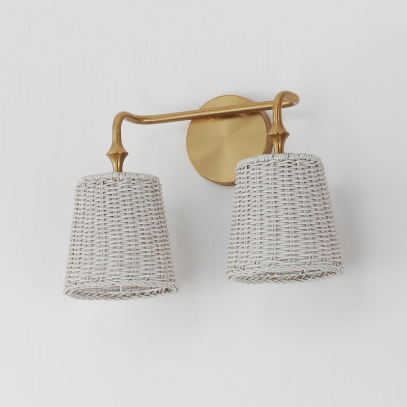 Baja-Bath Vanity, Natural Aged Brass