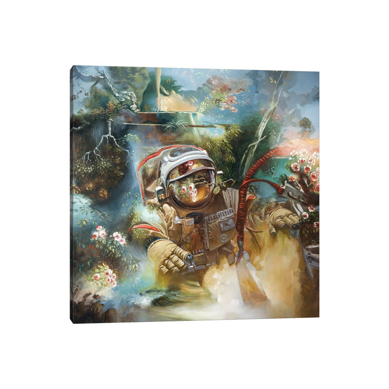 The Anthropocene by Johnny Morant - Wrapped Canvas Print, 45.72 cm H x 45.72 cm W