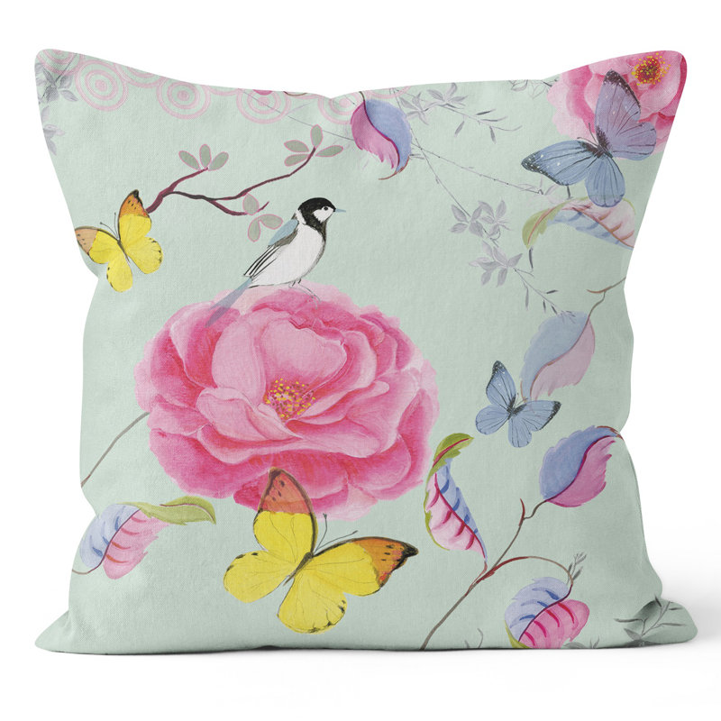 Floral Square Cushion