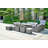 11 - Person Patio Conversation Set with Cushions