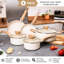 Tomasi 8 - Piece Granite Cookware Set