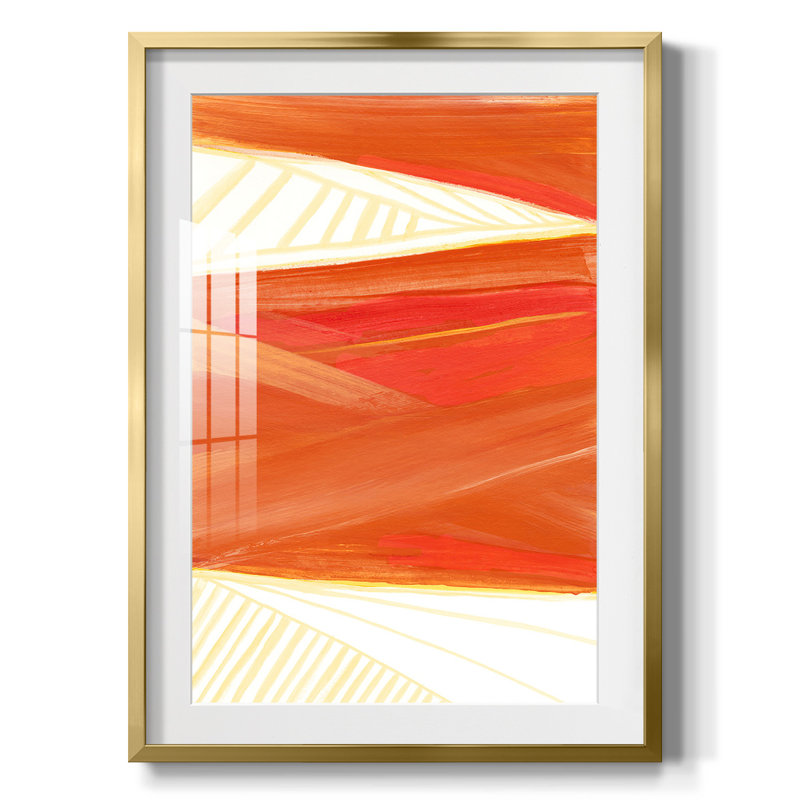 Warm Rays I -Framed Print