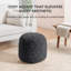 Repose-pieds rembourré gris anthracite 17 po Sfera-768678629