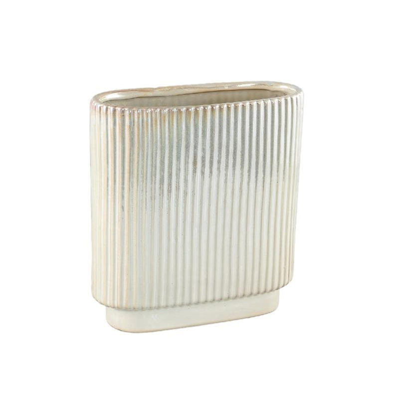 Alperen Ceramic Pot Planter, 26cm H x 8cm W x 24cm D