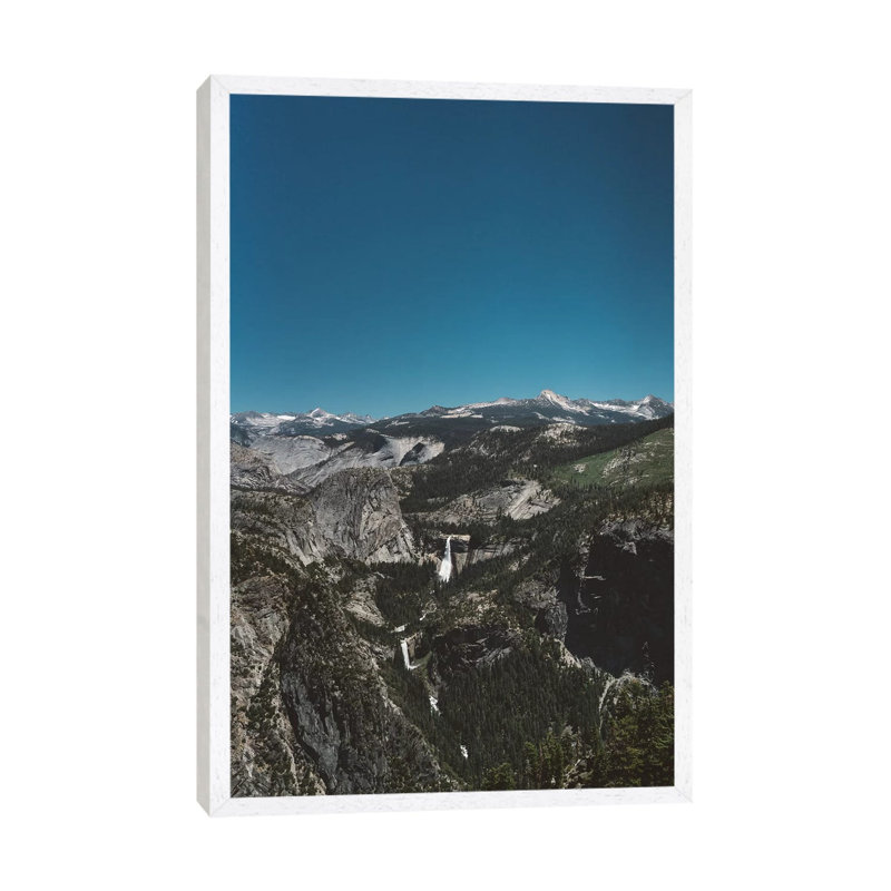 Glacier Point, Yosemite National Park IV by Bethany Young - Print on Canvas, 152.4cm H x 101.6cm W x 3.81cm D, White Framed