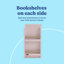 Read-With-Me 3 Drawer Chest With Bookshelves And Removable Changing Topper-115360091