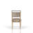Marielle Wood Furniture Dining Collection – 9 Piece Rope Based Expandable Dining Set w/ Toffee Table & Rope Back Chairs-111080616