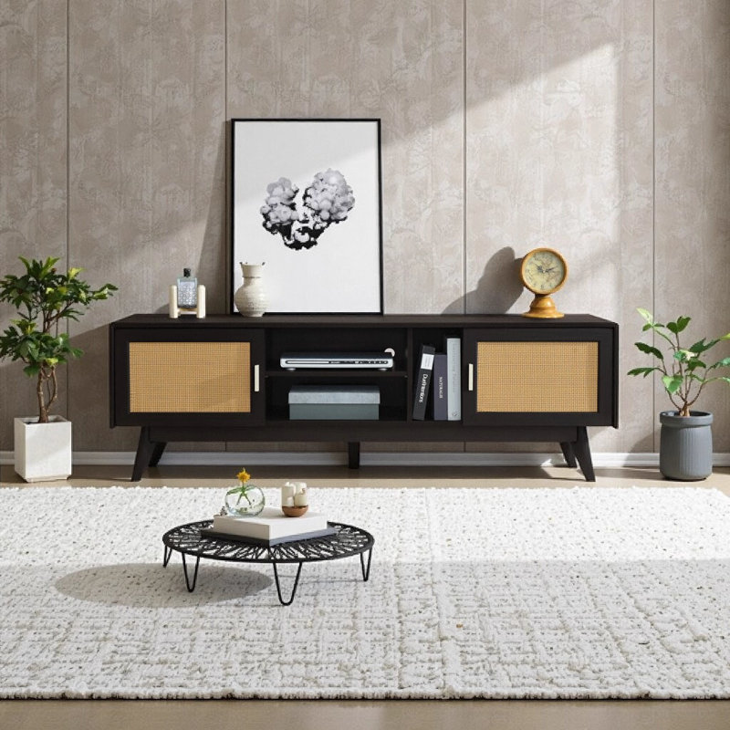 Meuble télé 63 po Boho