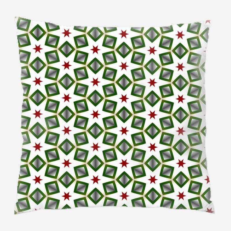 Coussin décoratif à motif, Intérieur