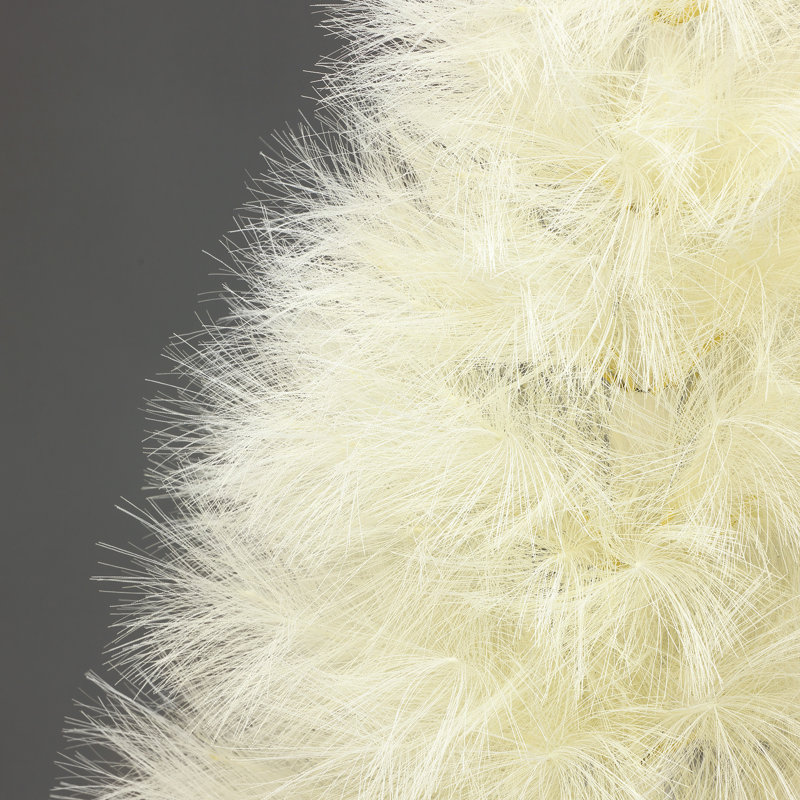 Pampas artificiel Holiday Holiday en ivoire naturel, 6'