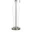 Lampe de table en verre - abat-jour blanc