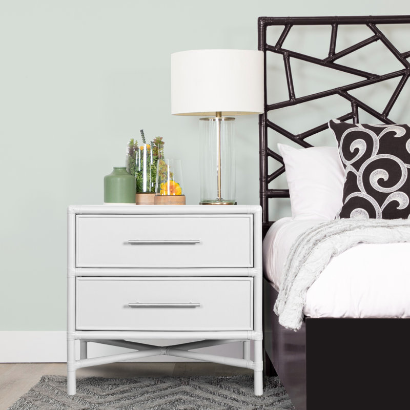 Venice 2 - Drawer Nightstand, White